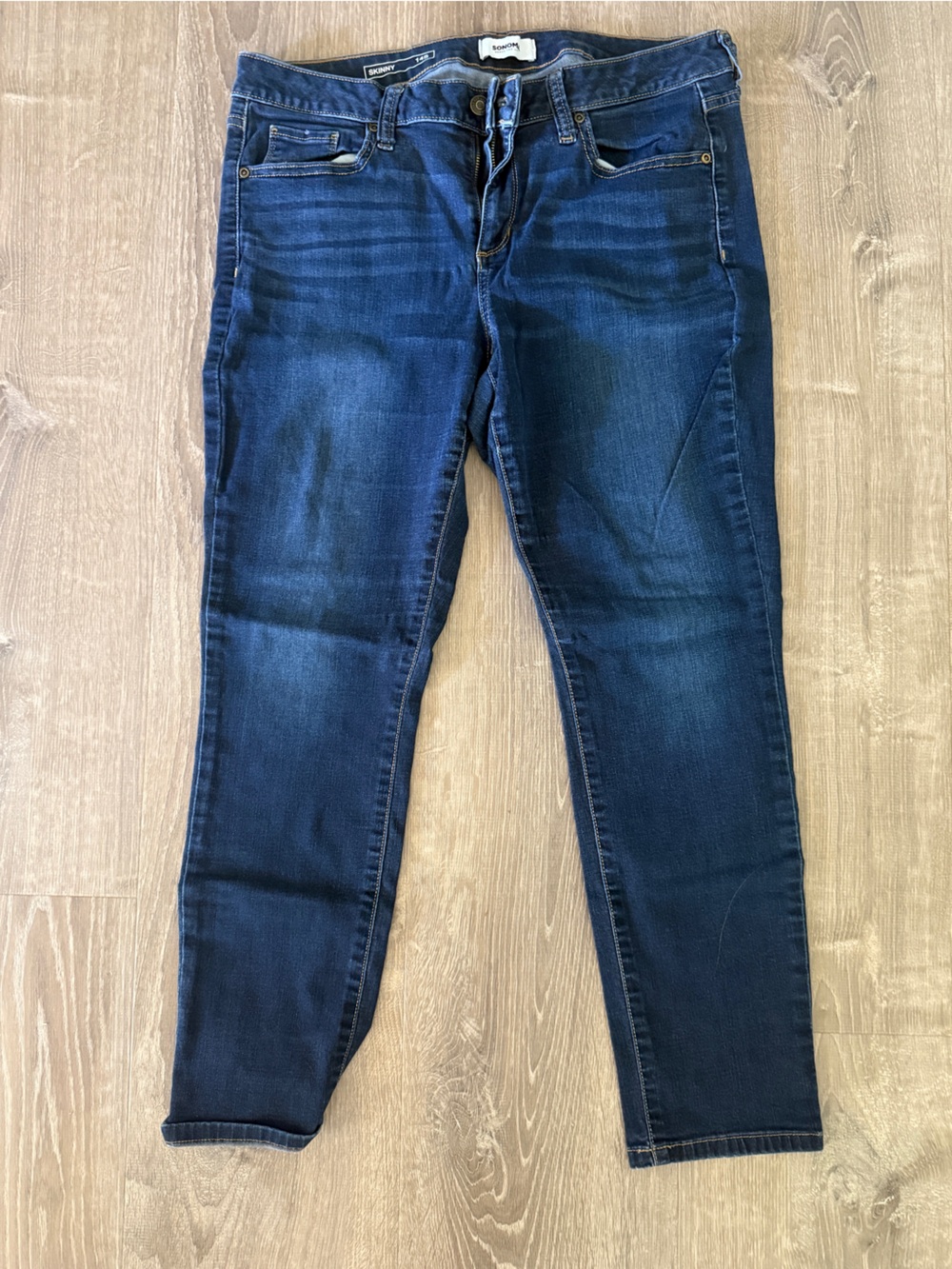 Sonoma Deep Indigo Skinny Jeans